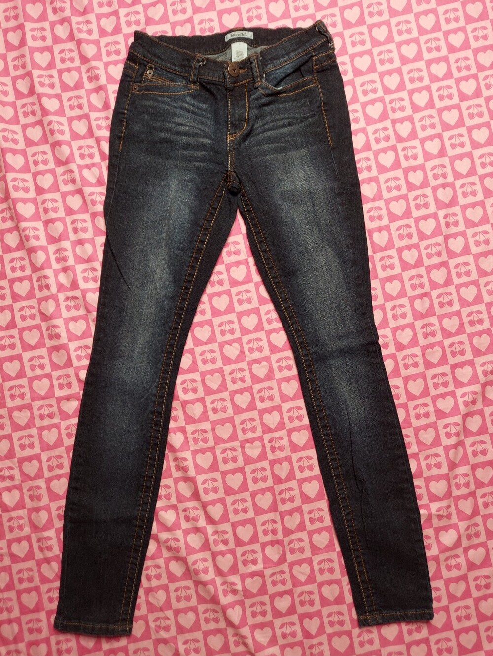 Y2K Mudd Blue Skinny Jeans
